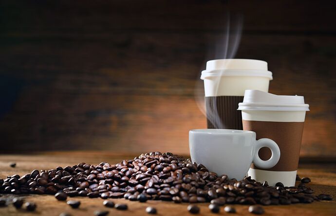 le café comme produit interdit tout en prenant de la vitamine pour la puissance