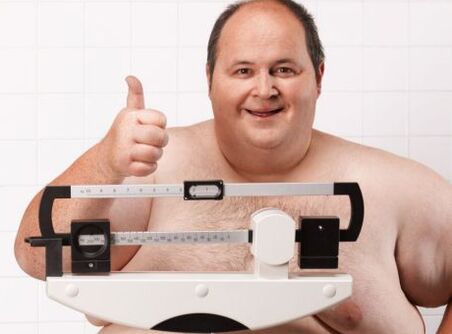 L'obésité est l'une des raisons de la détérioration de la puissance masculine